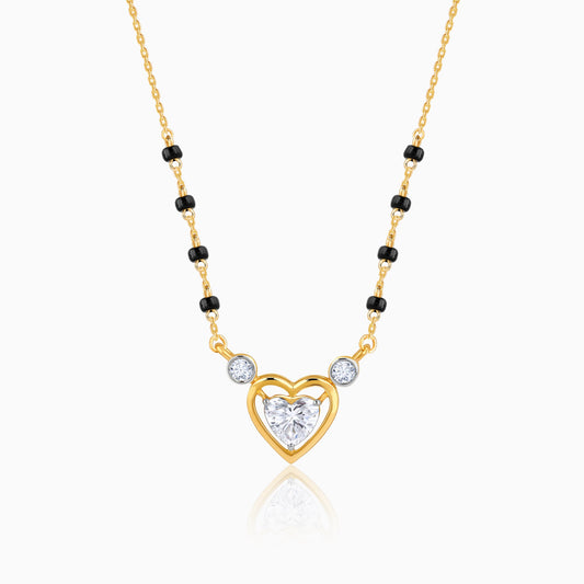 Gold Sacred Nuptials Lab Grown Diamond Mangalsutra
