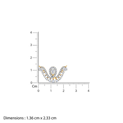 Gold Monica Lab Grown Diamond Mangalsutra