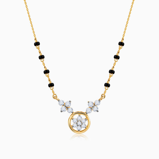 Gold Swapna Lab Grown Diamond Mangalsutra