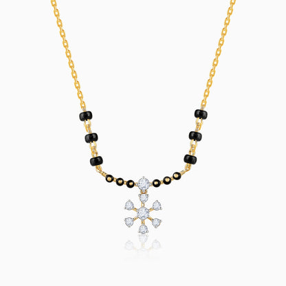 Gold Vasundhara Diamond Mangalsutra
