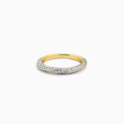 Gold Astral Diamond Ring