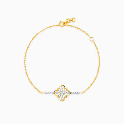 Gold Classy Spark Lab Grown Diamond Bracelet