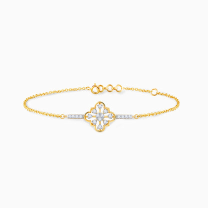 Gold Classy Spark Lab Grown Diamond Bracelet