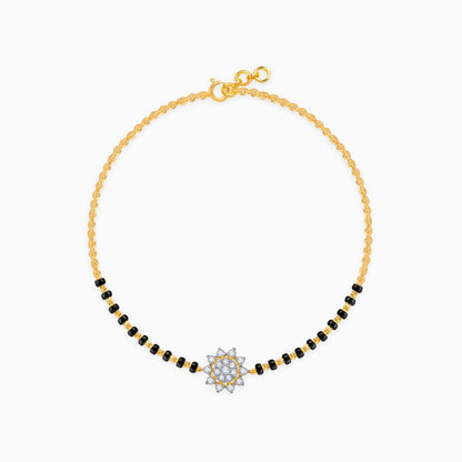 Gold Devina Diamond Mangalsutra Bracelet