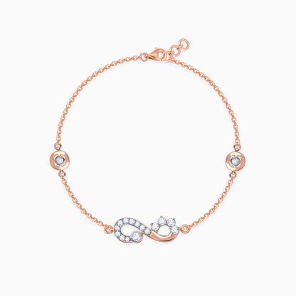Rose Gold Eterna Diamond Bracelet