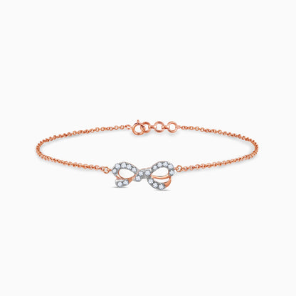 Rose Gold Forever Lab Grown Diamond Bracelet