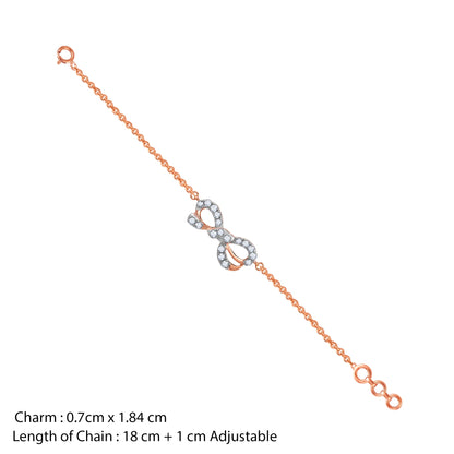 Rose Gold Forever Lab Grown Diamond Bracelet