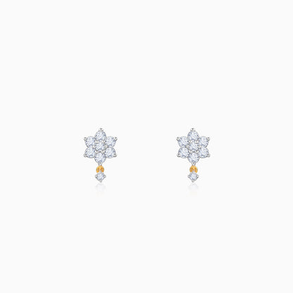 Gold Twinklebee Lab Grown Diamond Earrings