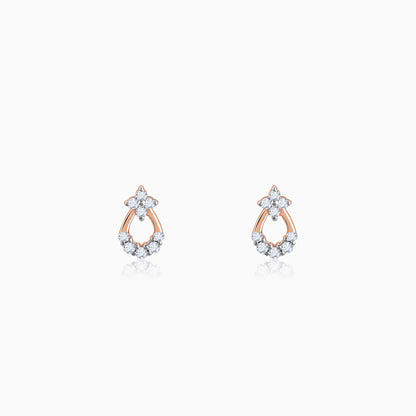 Rose Gold Blissful Dreams Diamond Earrings
