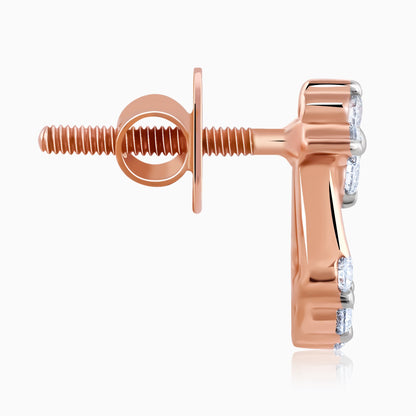 Rose Gold Blissful Dreams Diamond Earrings