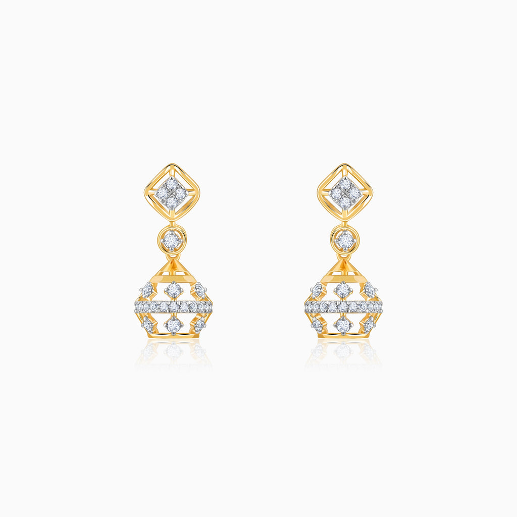 Gold Mystical Magique Lab Grown Diamond Earrings