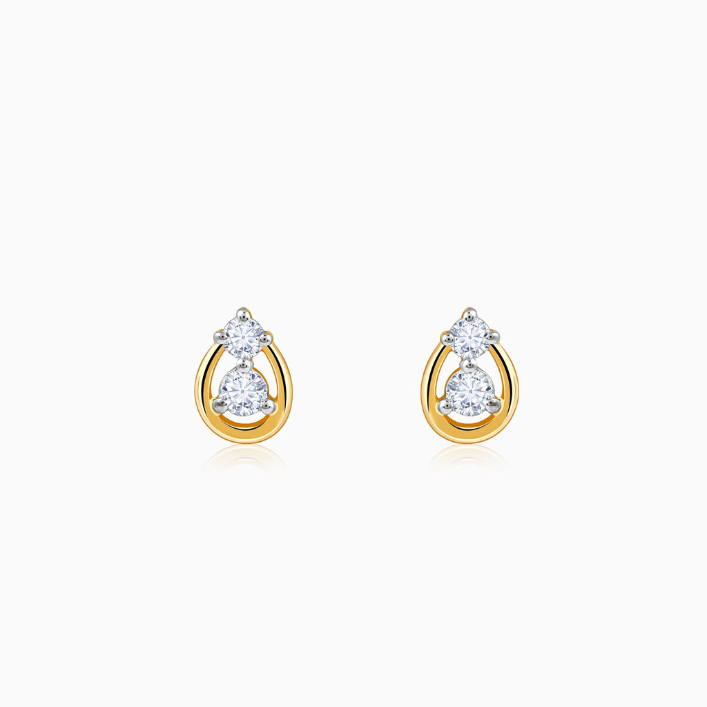Gold Glow Forever Lab Grown Diamond Earrings