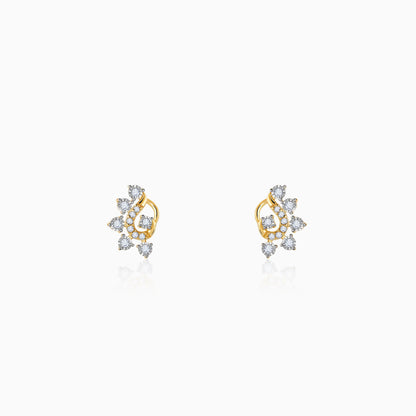 Gold Charisma Diamond Earrings