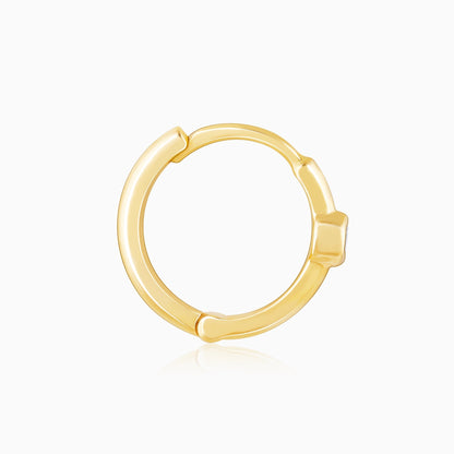Gold Bewitched Diamond Hoop Earrings