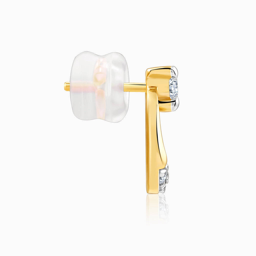 Gold Glo Lab Grown Diamond Earrings