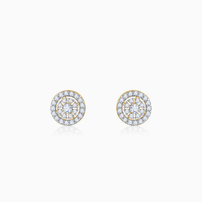 Gold After Glow Lab Grown Diamond Earrings