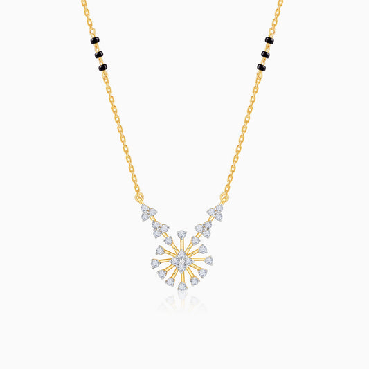 Gold Siddhi Lab Grown Diamond Mangalsutra