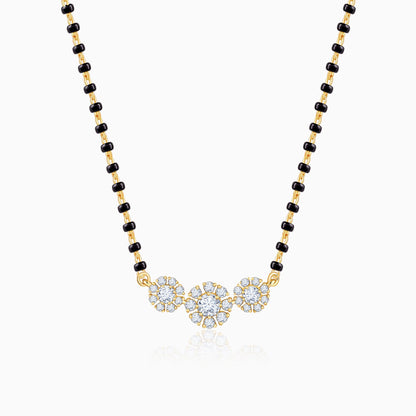 Gold Rhea Lab Grown Diamond Mangalsutra