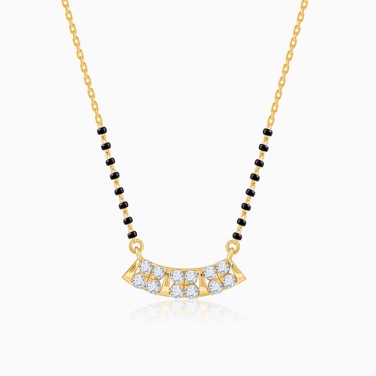 Gold Preeti Lab Grown Diamond Mangalsutra