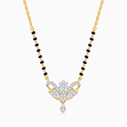 Gold Chitra Lab Grown Diamond Mangalsutra