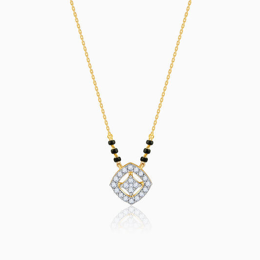 Gold Neha Lab Grown Diamond Mangalsutra