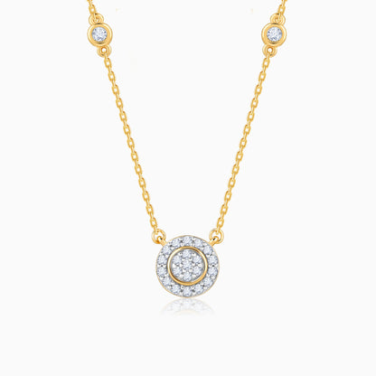 Gold Zahra Diamond Necklace