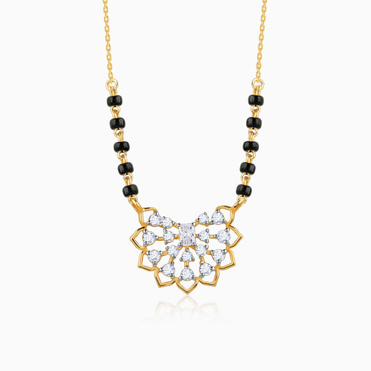 Gold Devanshi Lab Grown Diamond Mangalsutra