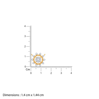 Gold Pratyusha Lab Grown Diamond Mangalsutra