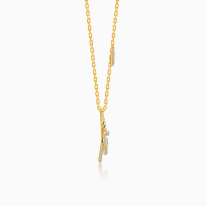 Gold Serene Life Lab Grown Diamond Necklace