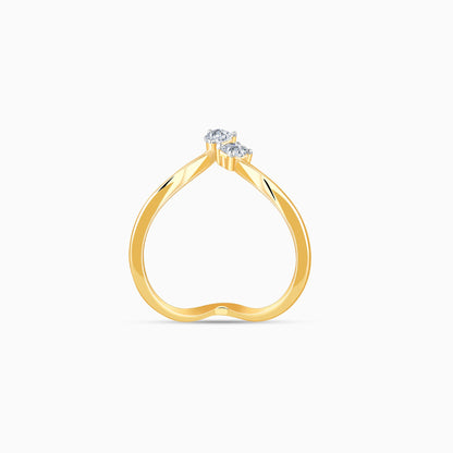 Gold Ruva Toi Moi Lab Grown Diamond Ring