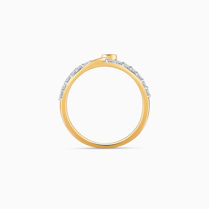 Gold Glowspell Lab Grown Diamond Ring