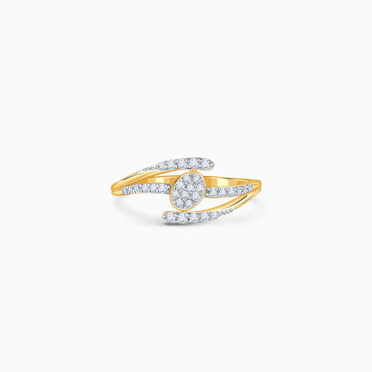 Gold Celestial Lab Grown Diamond Ring
