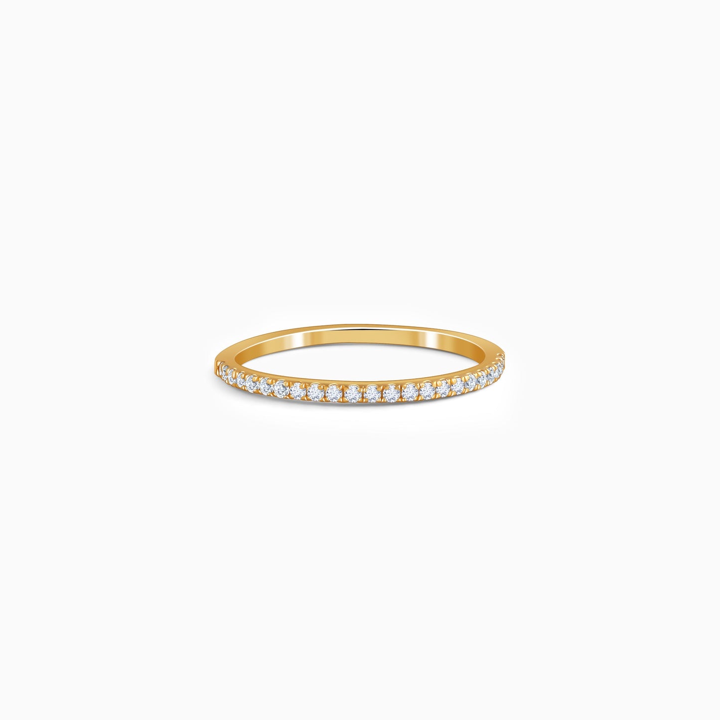Gold Glowy Spark Lab Grown Diamond Ring