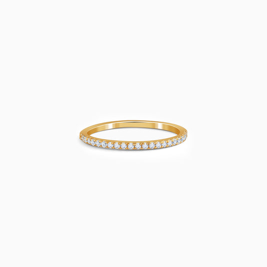 Gold Glowy Spark Lab Grown Diamond Ring
