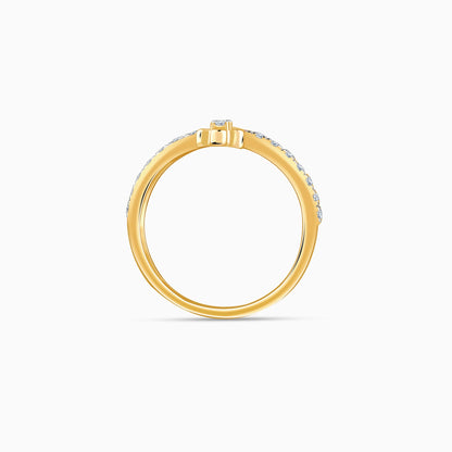 Gold Prong Lab Grown Diamond Ring