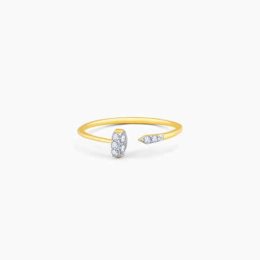 Gold Unity Diamond Ring