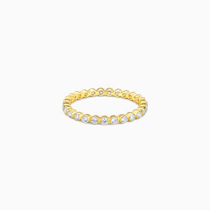 Gold Classic Band Diamond Ring
