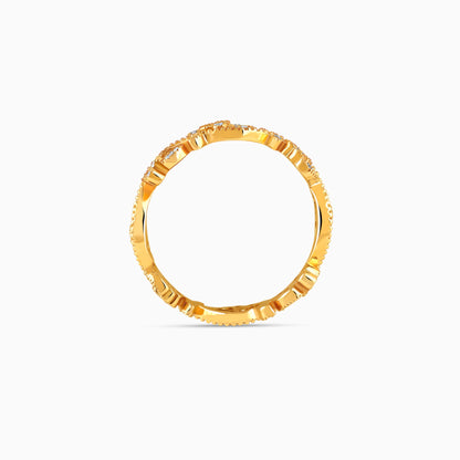 Gold Cherished Bond Diamond Ring