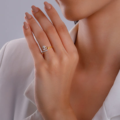 Gold Eternal Blossom Diamond Ring