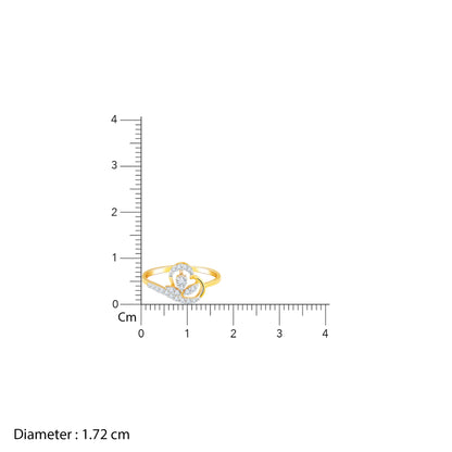 Gold Eternal Blossom Diamond Ring