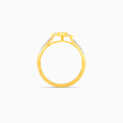 Gold Majestic Elegance Diamond Ring