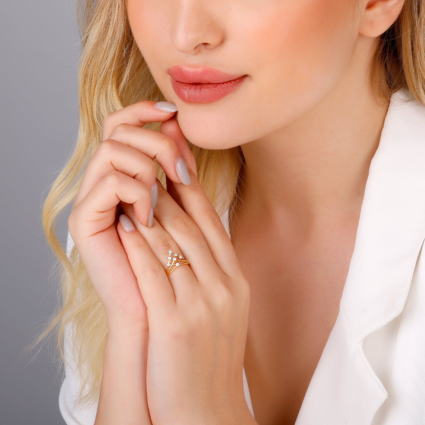 Gold Dreaming Of Forever Diamond Ring