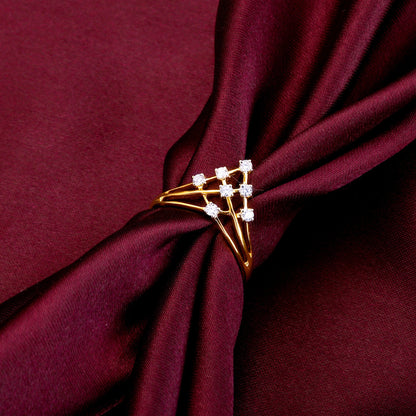 Gold Dreaming Of Forever Diamond Ring