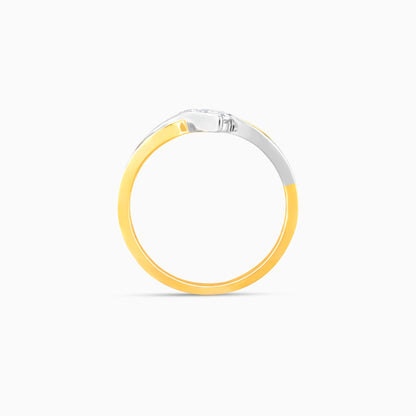 Gold Delicate Whispers Diamond Ring