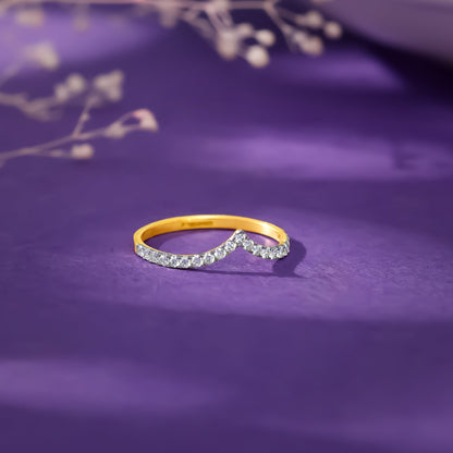 Gold Virtuous Vanki Diamond Ring