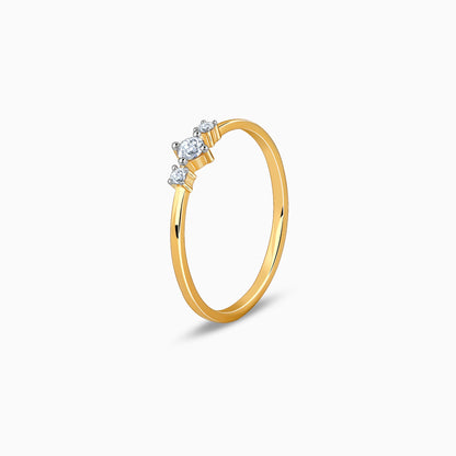 Gold Stunning Beauty Lab Grown Diamond Ring