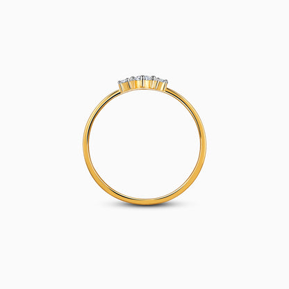 Gold Stunning Beauty Lab Grown Diamond Ring