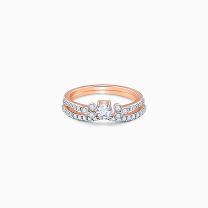Rose Gold Imperial Solitaire Lab Grown Diamond Ring