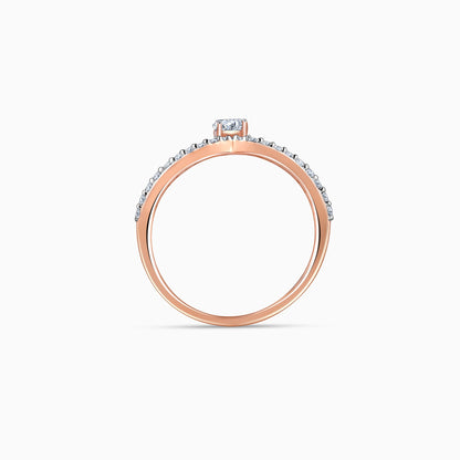 Rose Gold Imperial Solitaire Lab Grown Diamond Ring