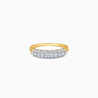 Gold Ivory Radiance Lab Grown Diamond Ring